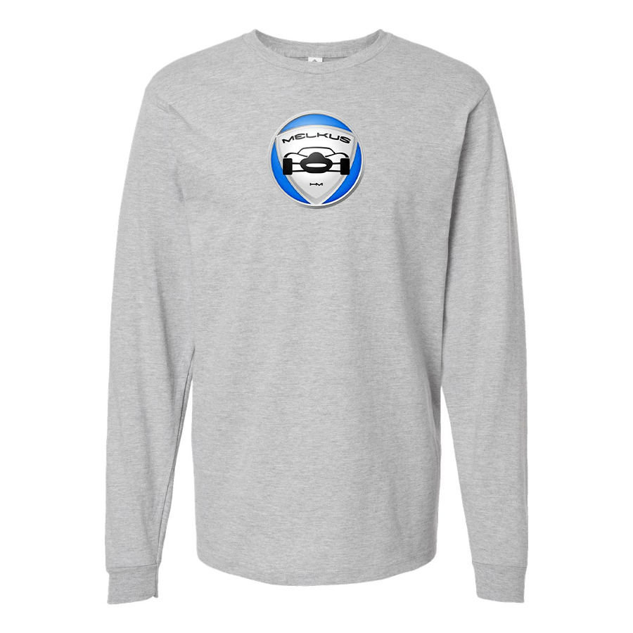 Men's Melkus Logo Cotton Long Sleeve T-Shirt