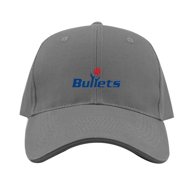 Baltimore Bullets Logo  Dad Baseball Cap Hat