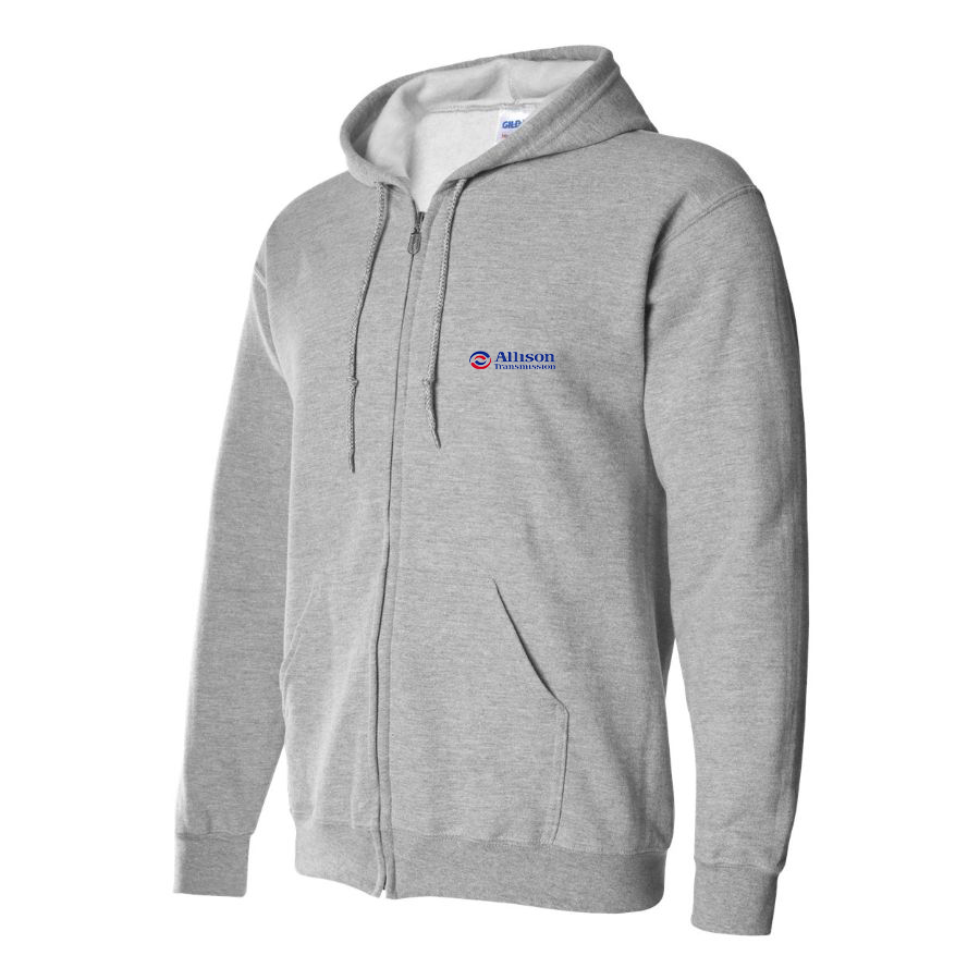 Men's Allison Transmission Logo Zipper Hoodie