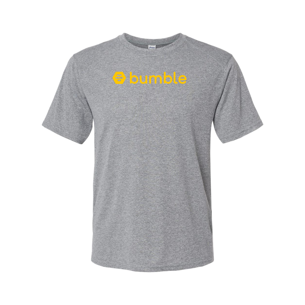 Men's  Bumble Logo   Performance T-Shirt