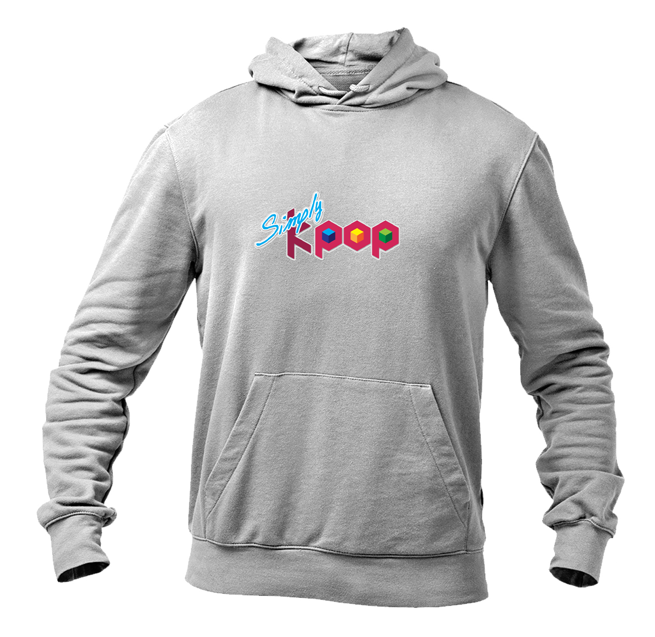 Men's Simply Kpop Softstyle Midweight Hooded Sweatshirt