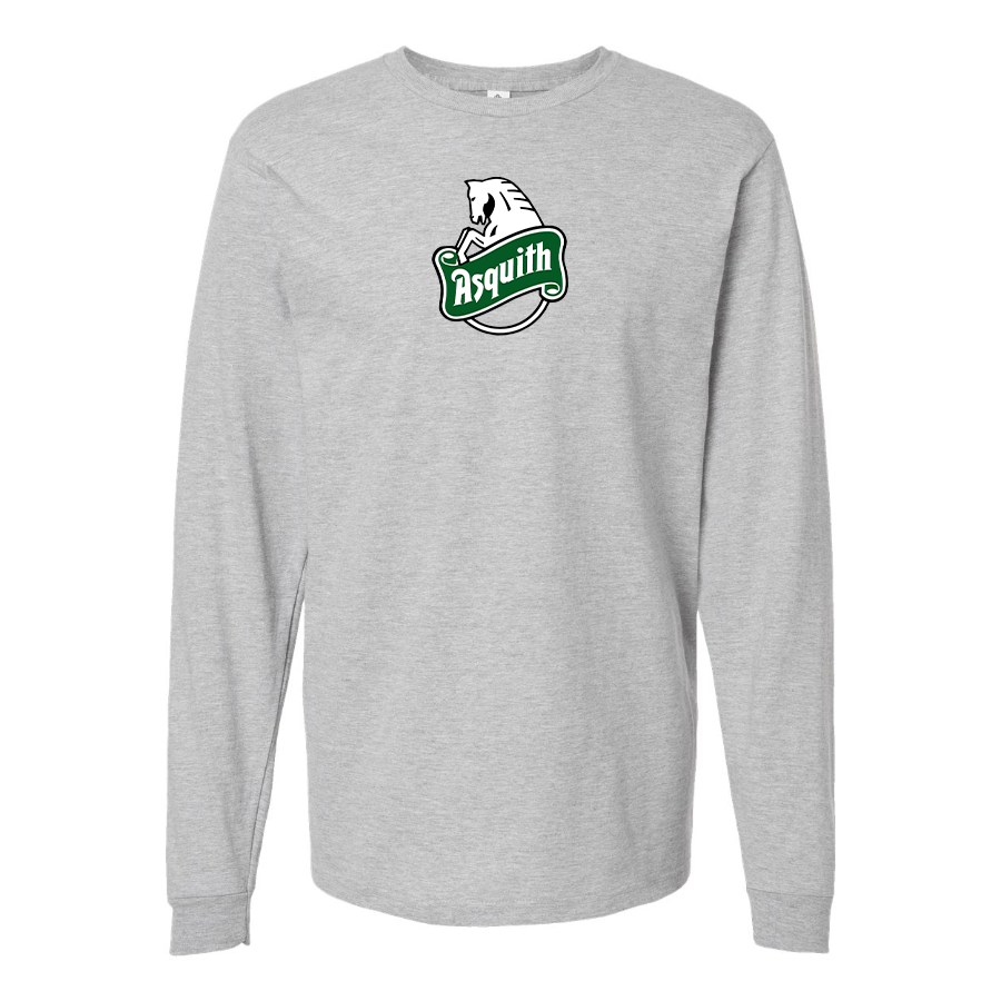 Men's Asquith Logo Cotton Long Sleeve T-Shirt