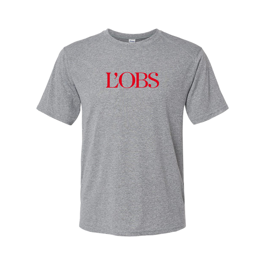 Men's  L'OBS Logo Performance T-Shirt