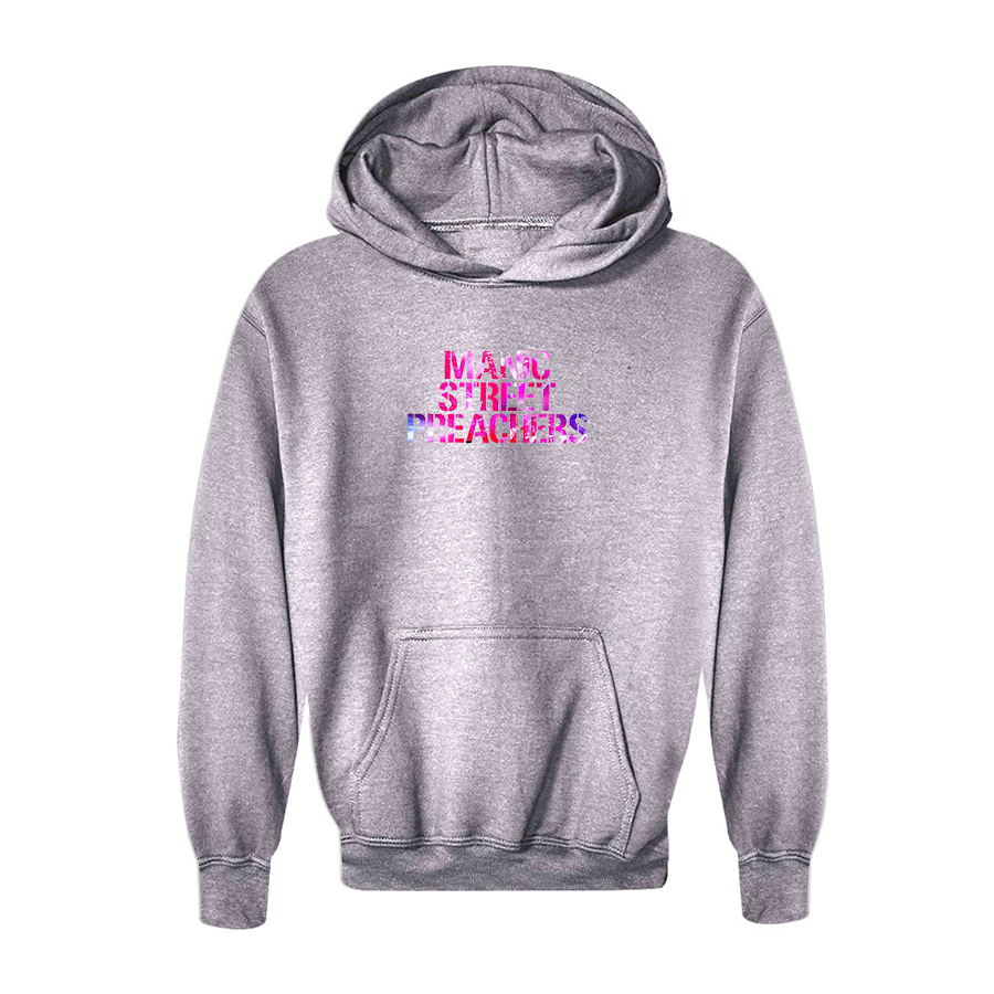Youth Manic Street Preachers Logo  Pullover Hoodie