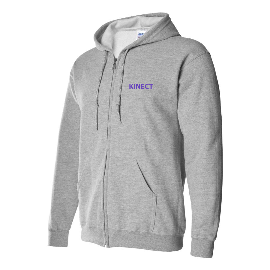 Men's Kinect Logo Zipper Hoodie