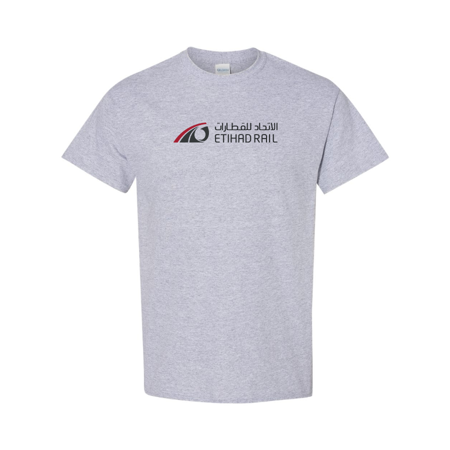 Men's Etihad Rail Logo Cotton T-Shirt