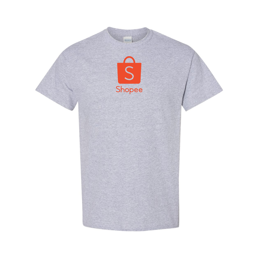 Men's Shopee Logo Cotton T-Shirt