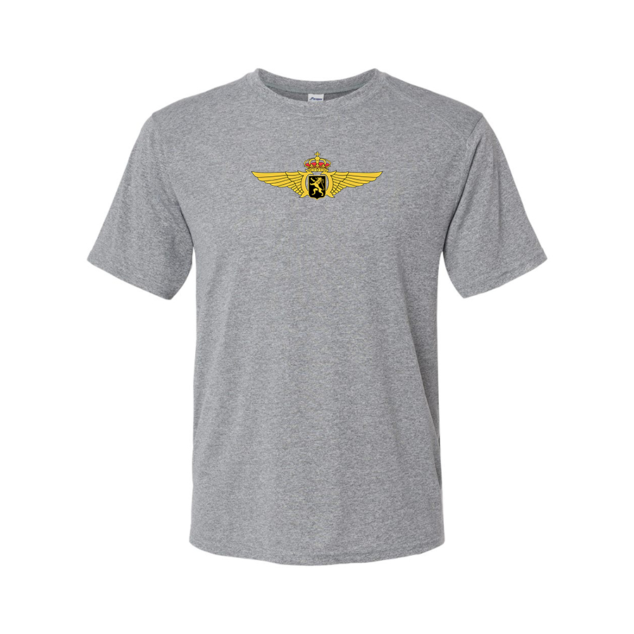 Men's Belgian Air Force Logo Performance T-Shirt