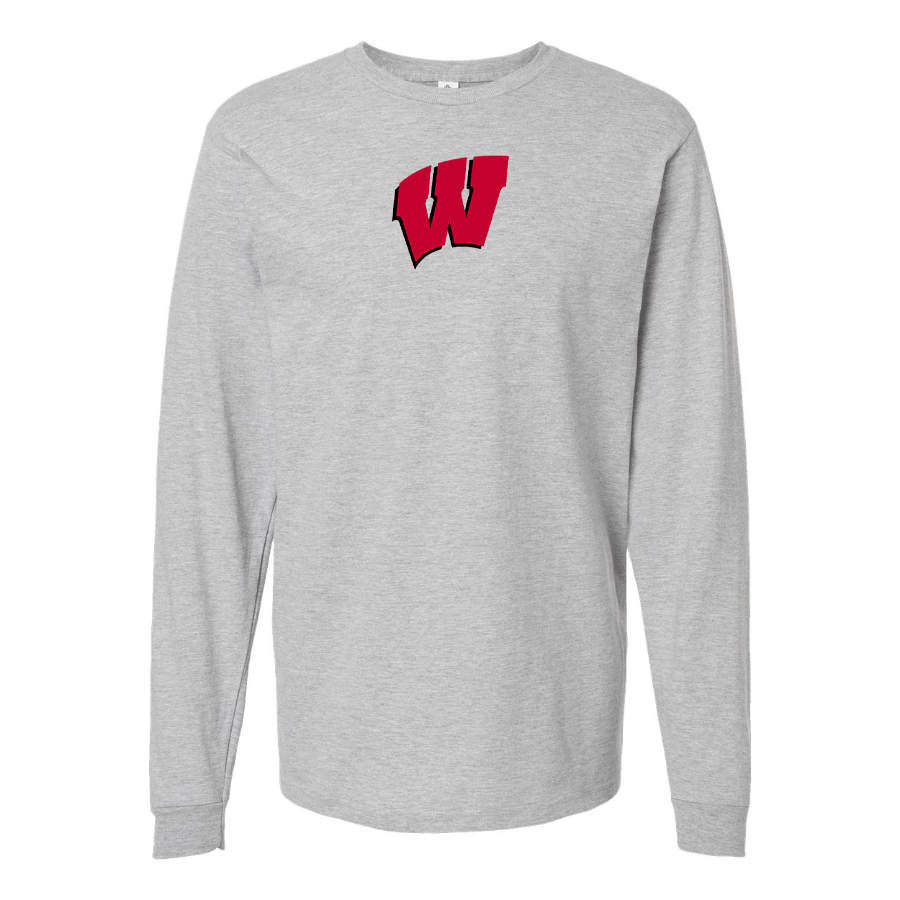 Youth Wisconsin Badgers Logo Long sleeves