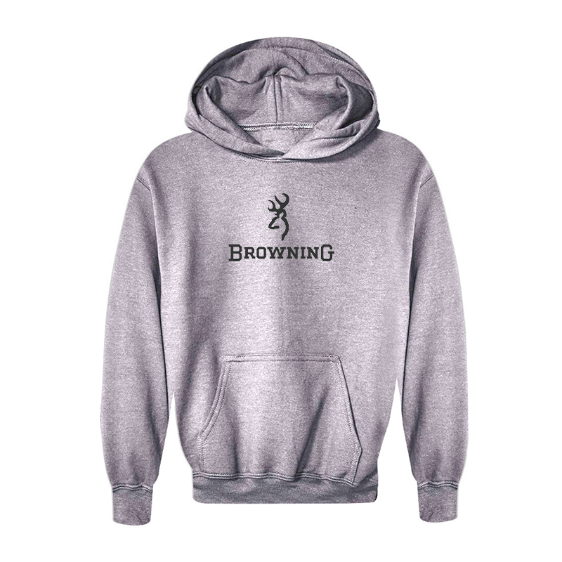 Youth Browning   Logo Pullover Hoodie