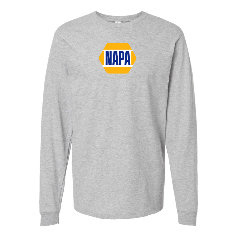 Men's Napa  Logo Cotton Long Sleeve T-Shirt