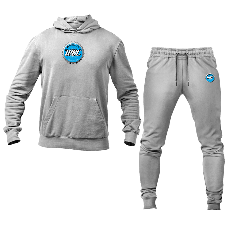 Men's Wit Beverage Company Logo Hoodie Joggers Set