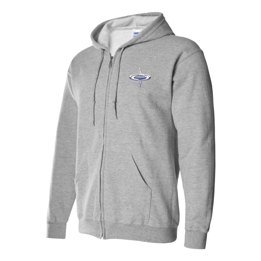 Men's Marcos Logo Zipper Hoodie
