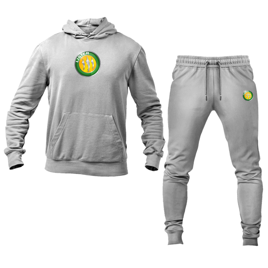 Men's Lister Motor Company Logo Hoodie Joggers Set