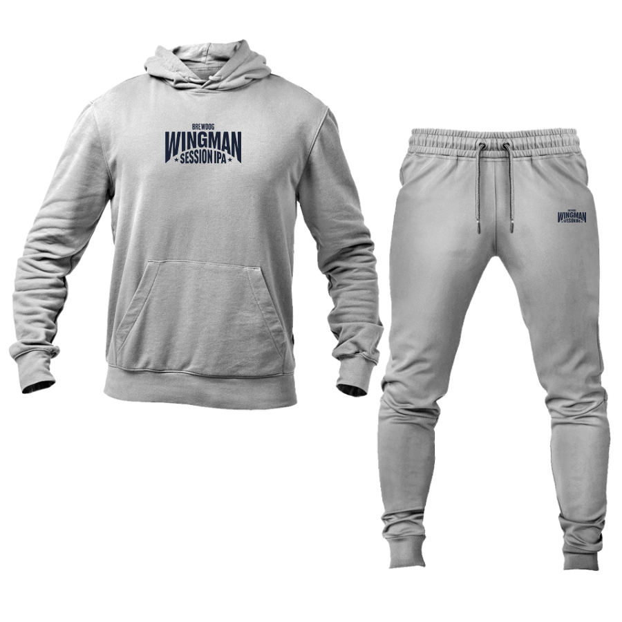 Men's Wingman  Logo Hoodie Joggers Set