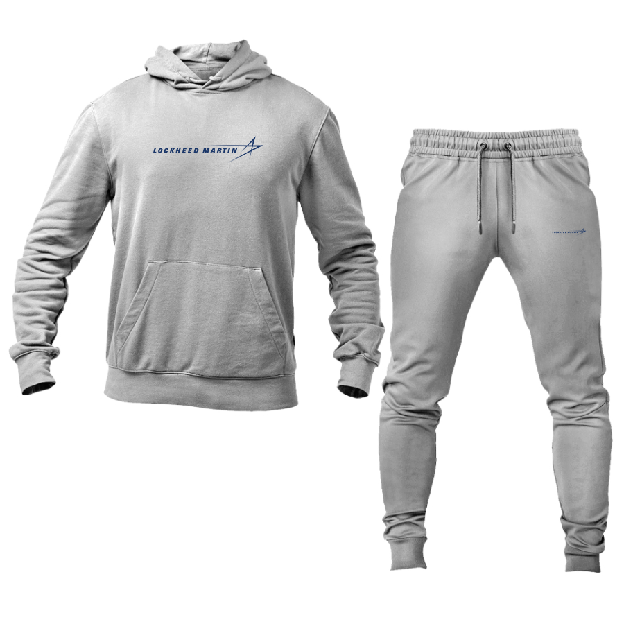 Men's Lockheed Martin Logo Hoodie Joggers Set