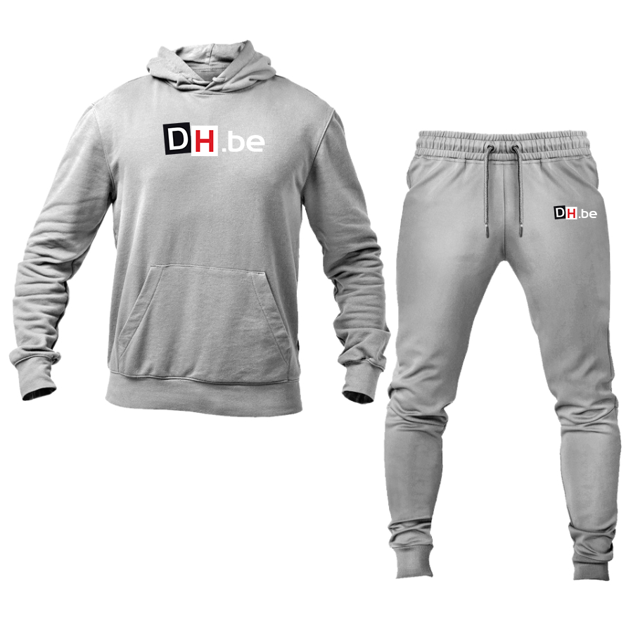 Men's DH Derniere Heure  Logo  Hoodie Joggers Set