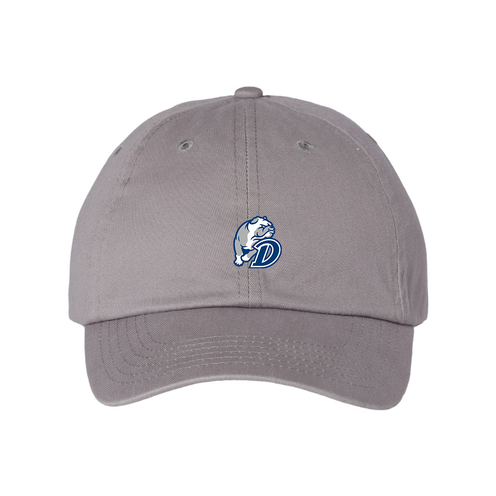 Drake Bulldogs Valucap Adult Bio-Washed Classic Dad Hat