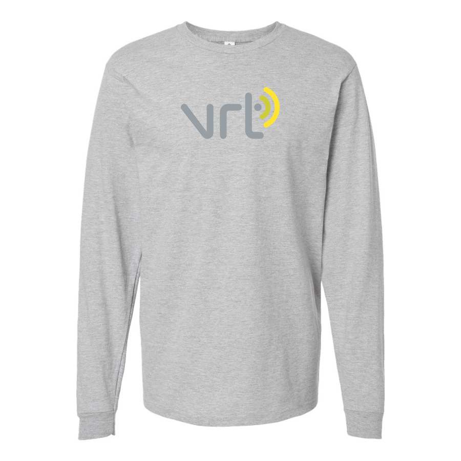 Men's VRT Logo Cotton Long Sleeve T-Shirt