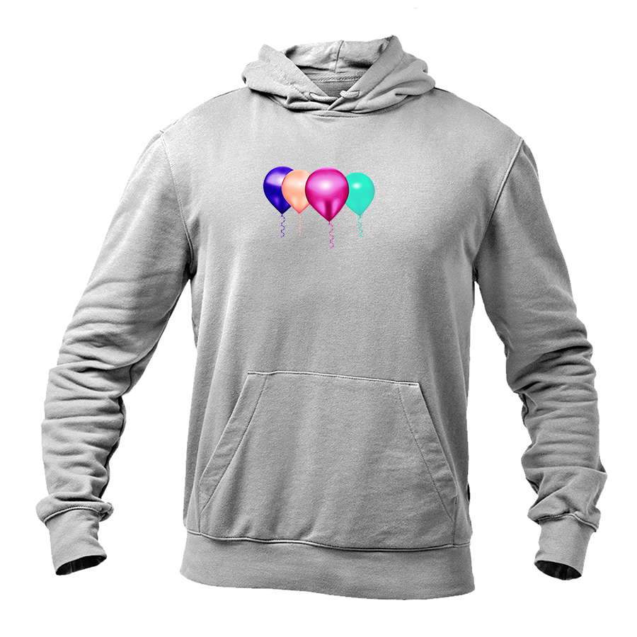 Men's Balloon-Emojis Logo Pullover Hoodie