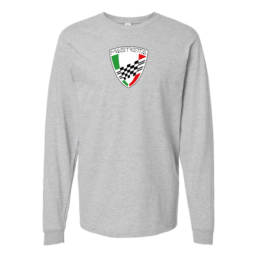 Men's Mastretta Logo Cotton Long Sleeve T-Shirt