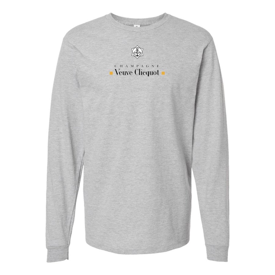 Men's Veuve Clicquot  Logo Cotton Long Sleeve T-Shirt