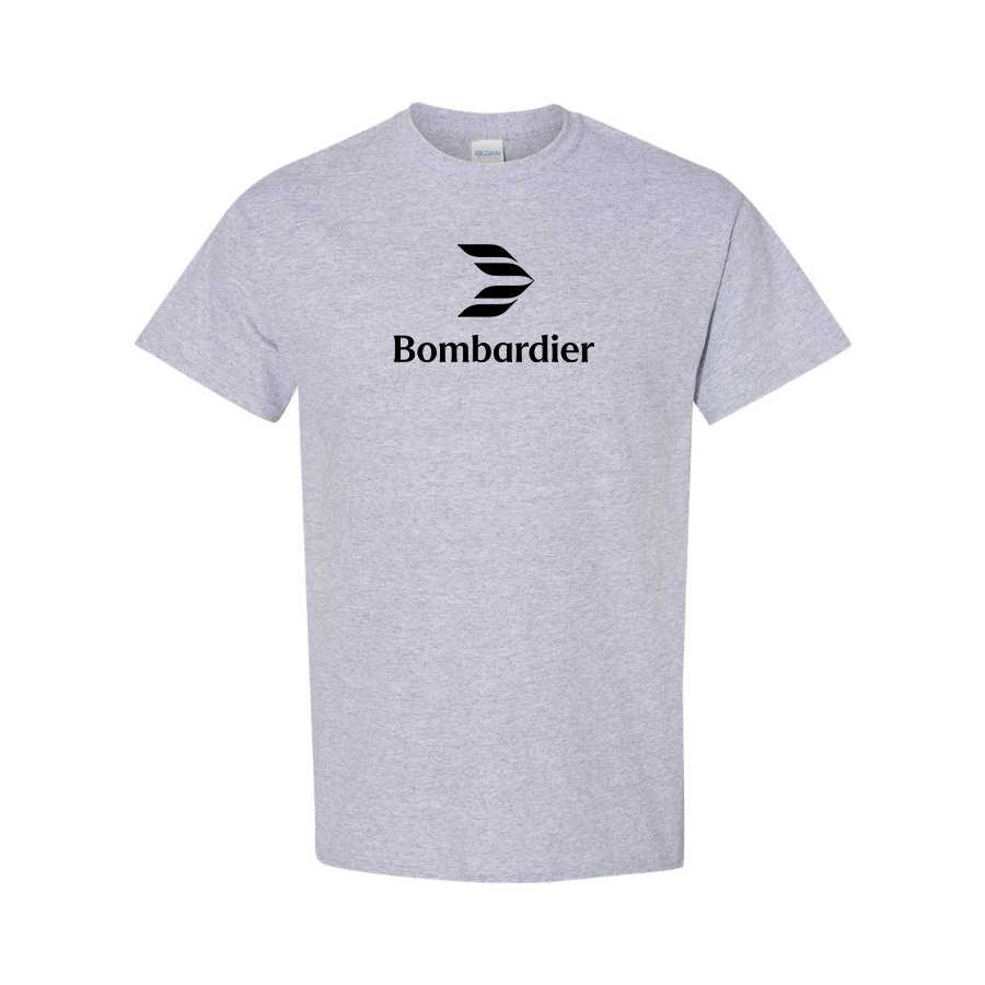 Men's Bombardier Logo Cotton T-Shirt