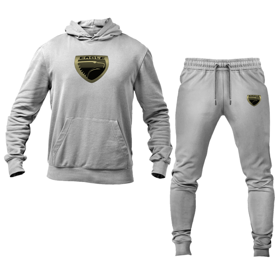 Men's Eagle Logo Hoodie Joggers Set