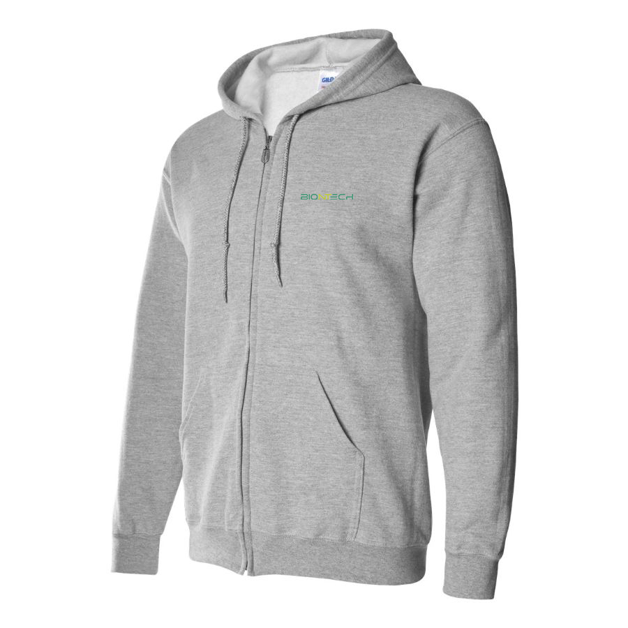 Men's Biontech Logo  Zipper Hoodie