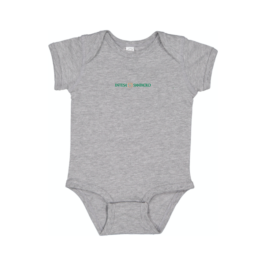Intesa  Logo  Baby Onesie Romper