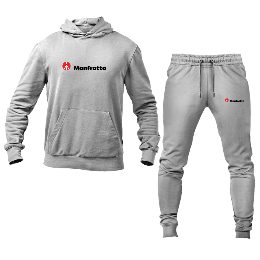 Men's Manfrotto Logo Hoodie Joggers Set