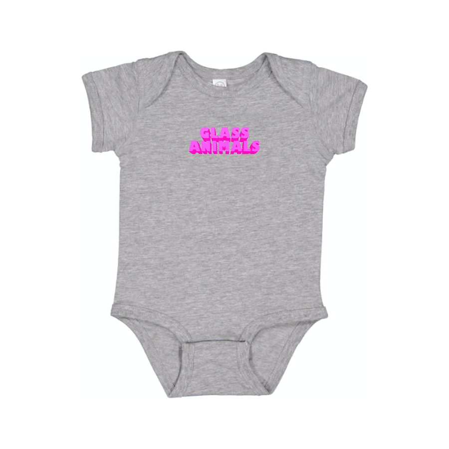 Glass Animals  Logo Baby Onesie Romper
