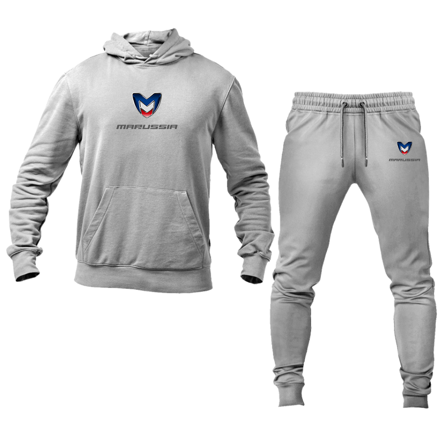 Men's Marussia Motors Logo Hoodie Joggers Set
