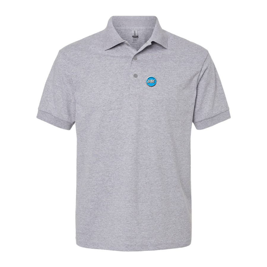 Men's Wit Beverage Company Logo Dry Blend Polo