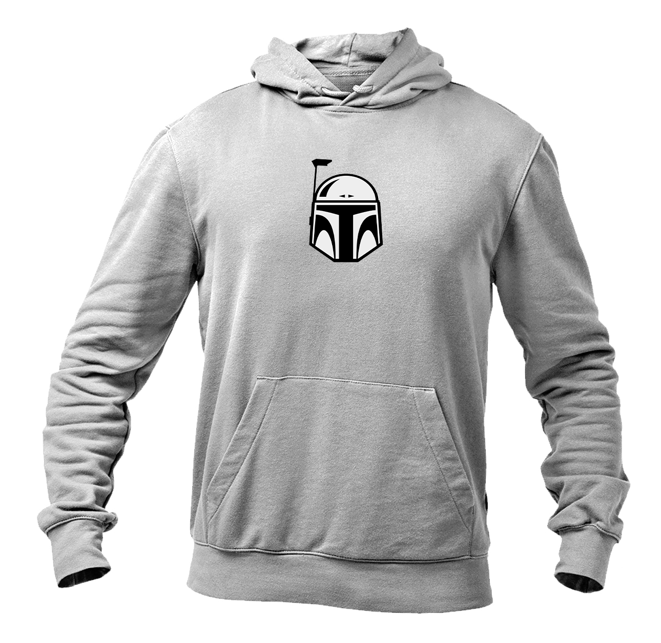 Men's Star Wars Boba Fett Helmet Softstyle Midweight Hooded Sweatshirt