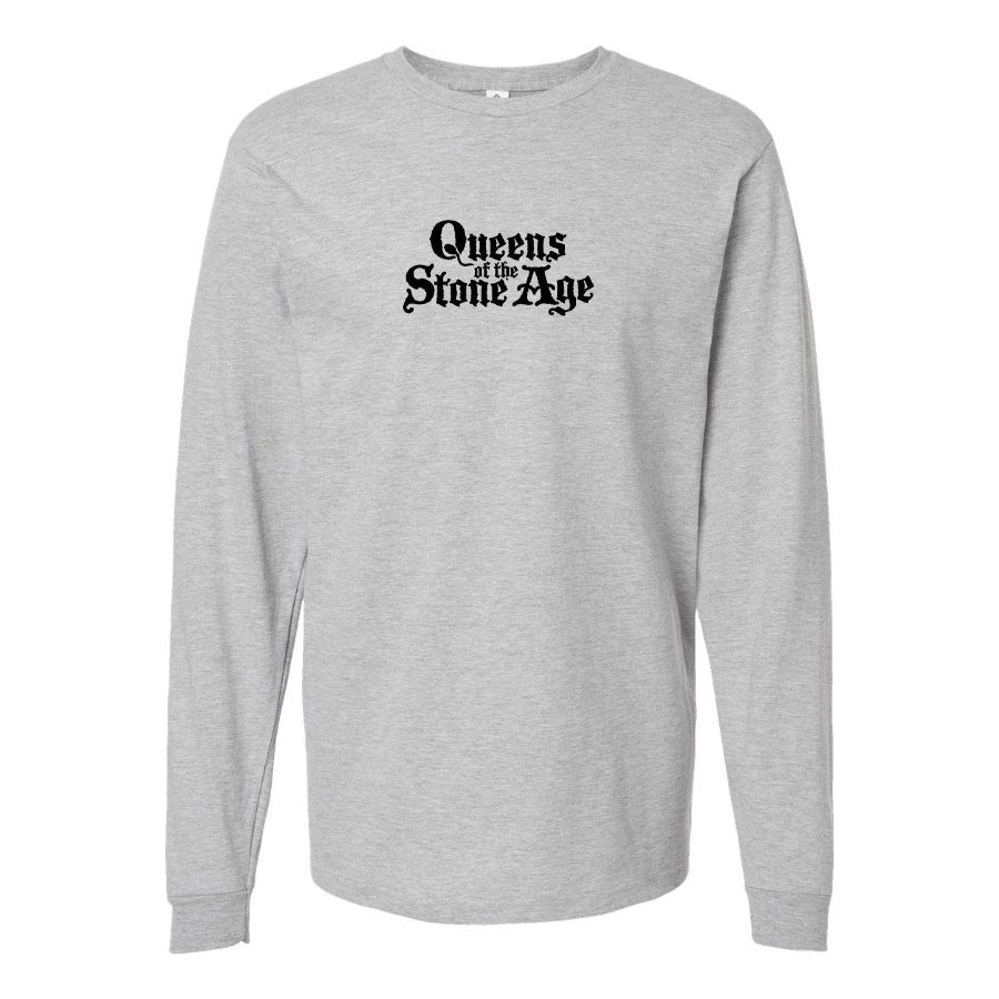 Men's Queens of the Stone Age Cotton Long Sleeve T-Shirt