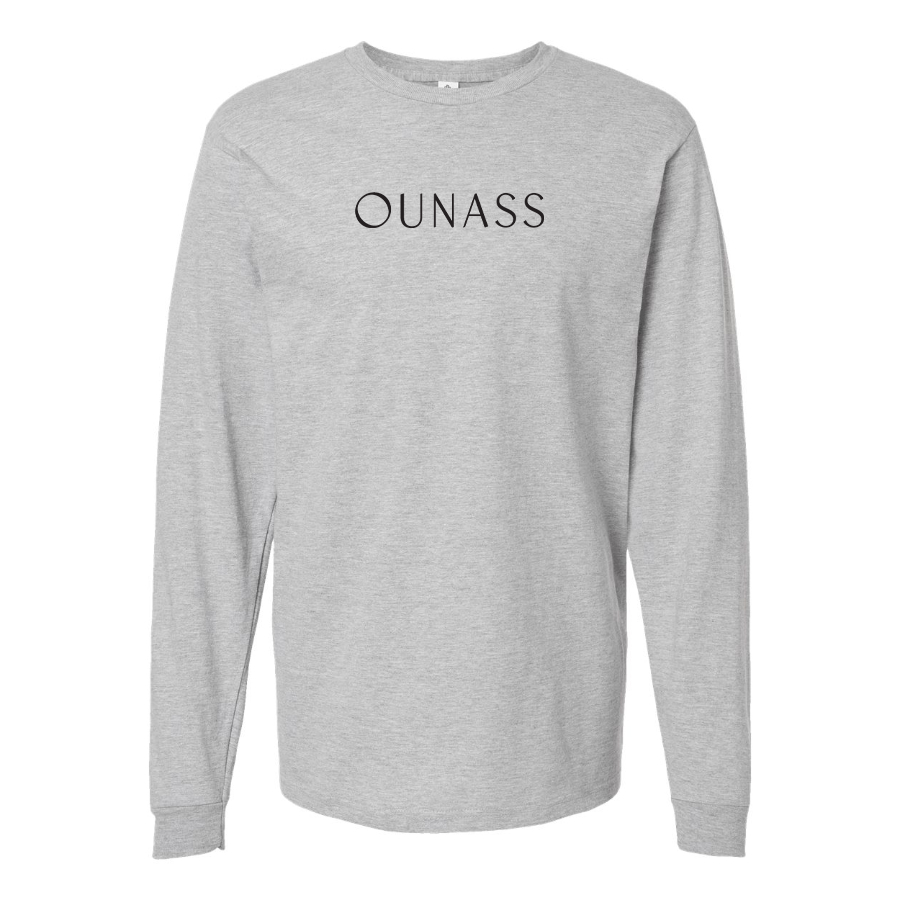 Men's Ounass Logo Cotton Long Sleeve T-Shirt