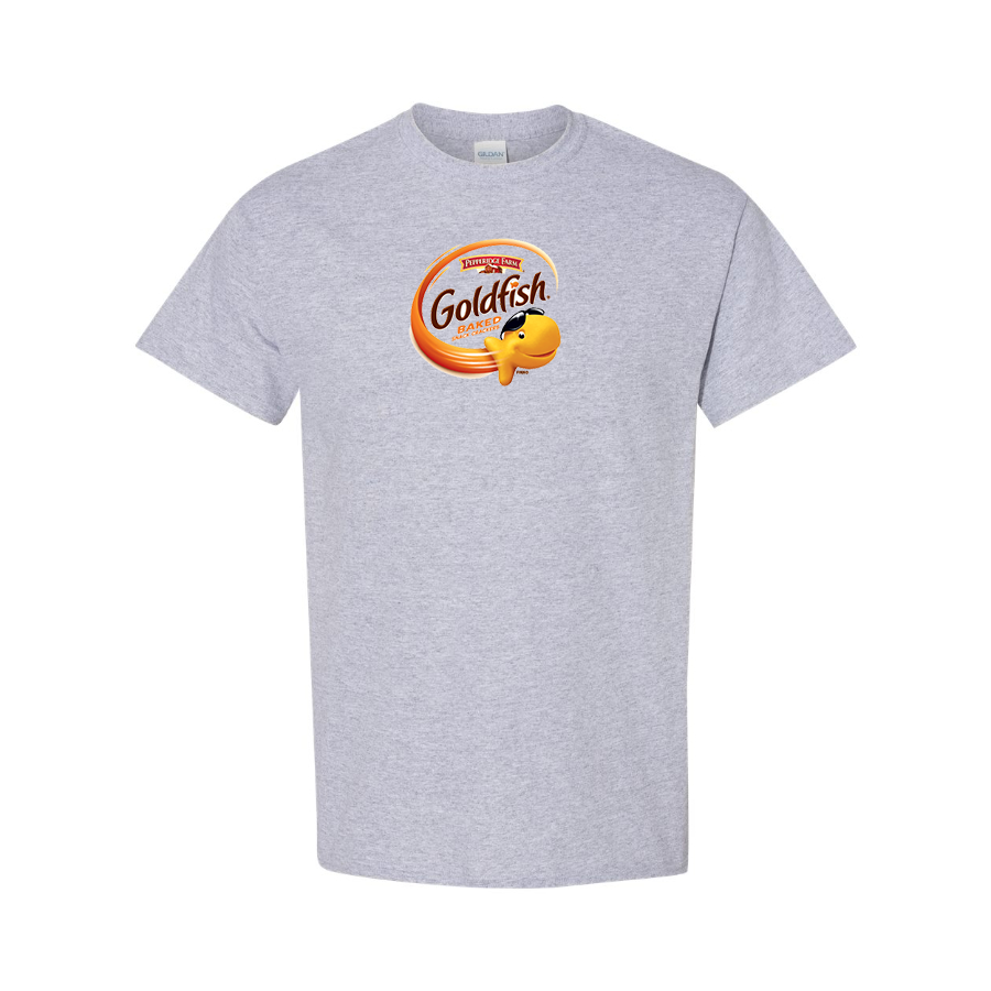 Men's Goldfish Logo Cotton T-Shirt