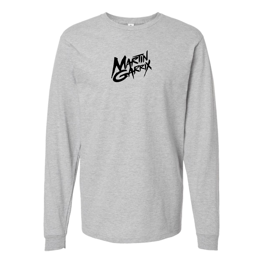 Men's Martin Garrix  Logo Cotton Long Sleeve T-Shirt