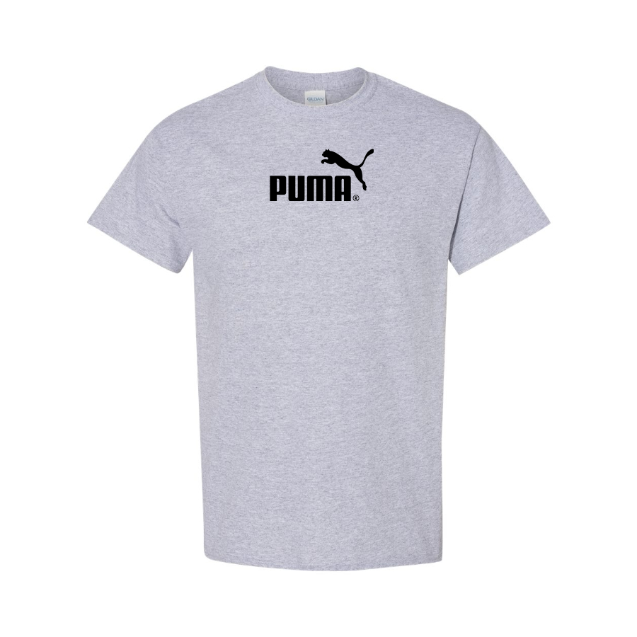 Men's Puma Logo Cotton T-Shirt