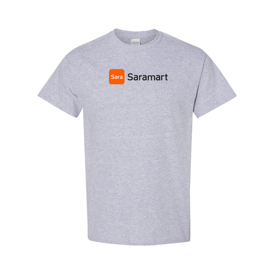 Men's Saramart Logo Cotton T-Shirt