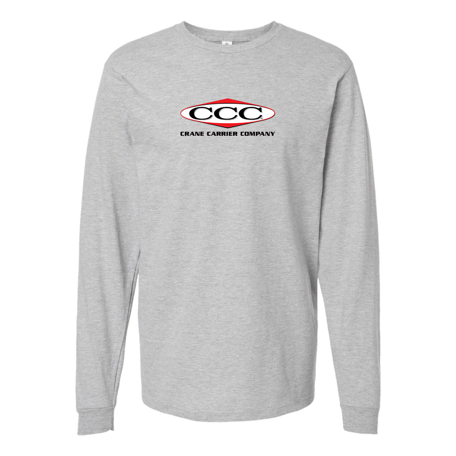 Youth Crane Carrier Company Logo Long sleeves