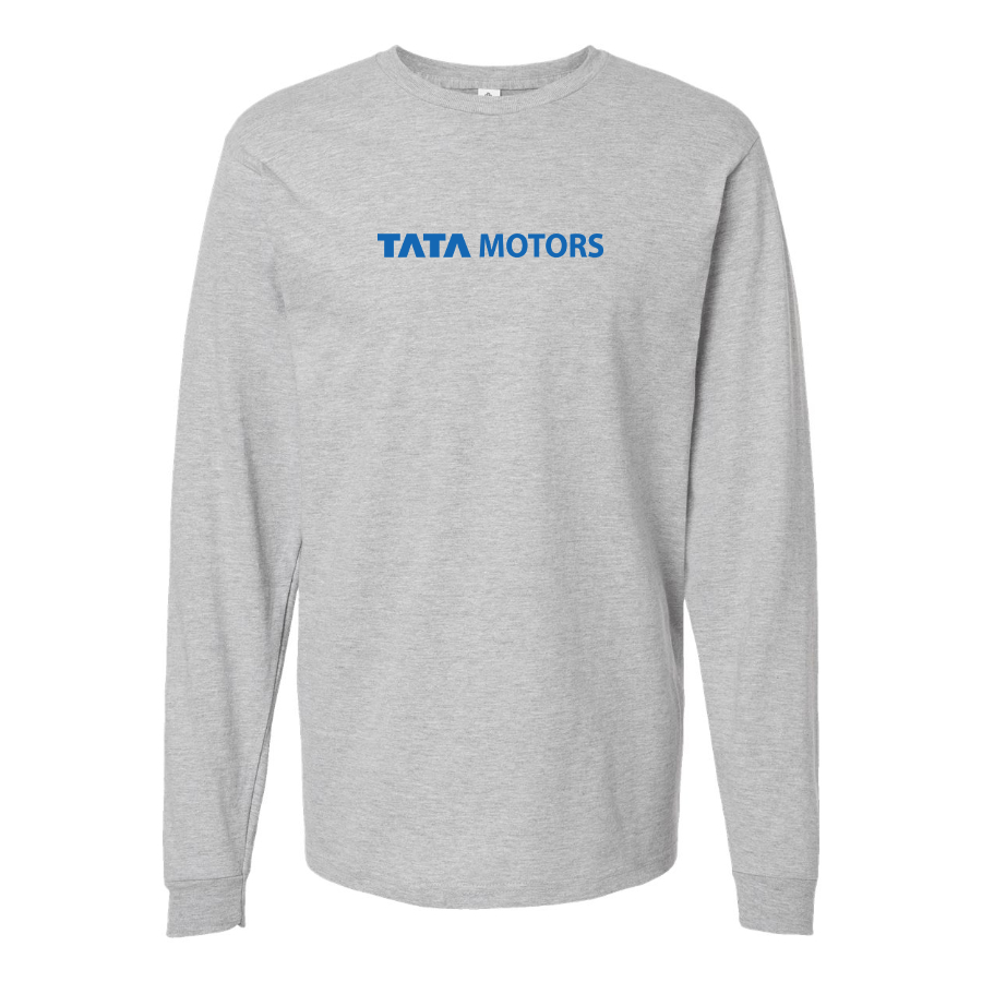 Men's Tata Logo Cotton Long Sleeve T-Shirt