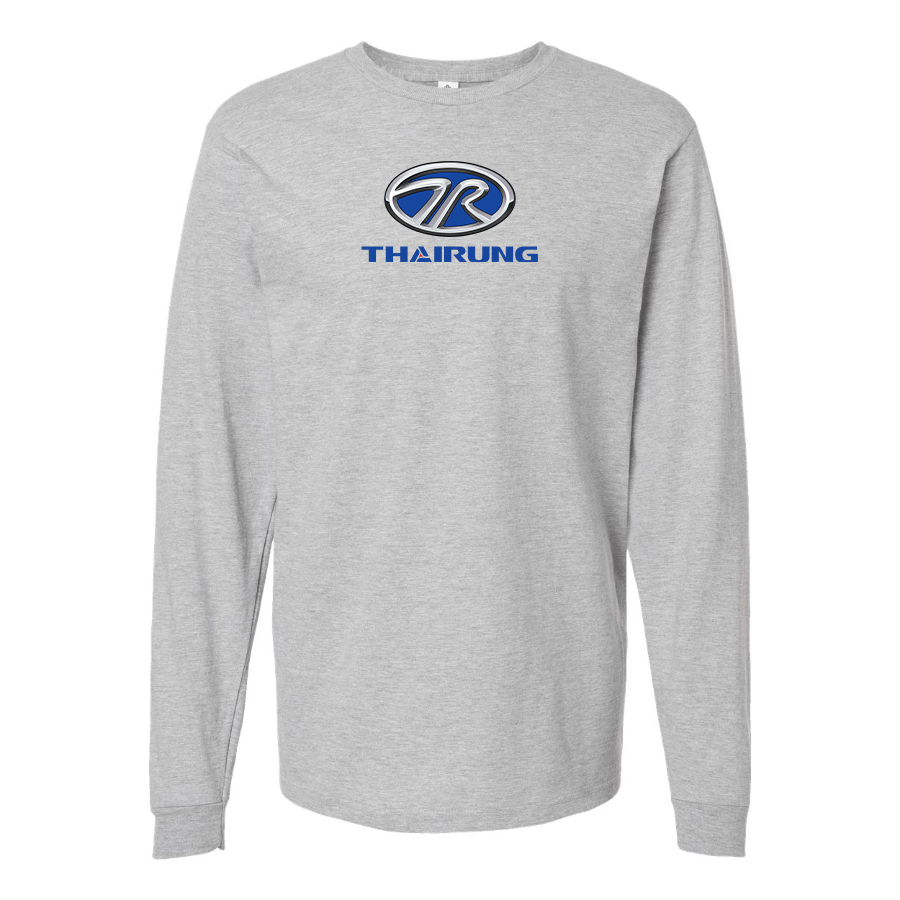 Men's Thairung Logo Cotton Long Sleeve T-Shirt