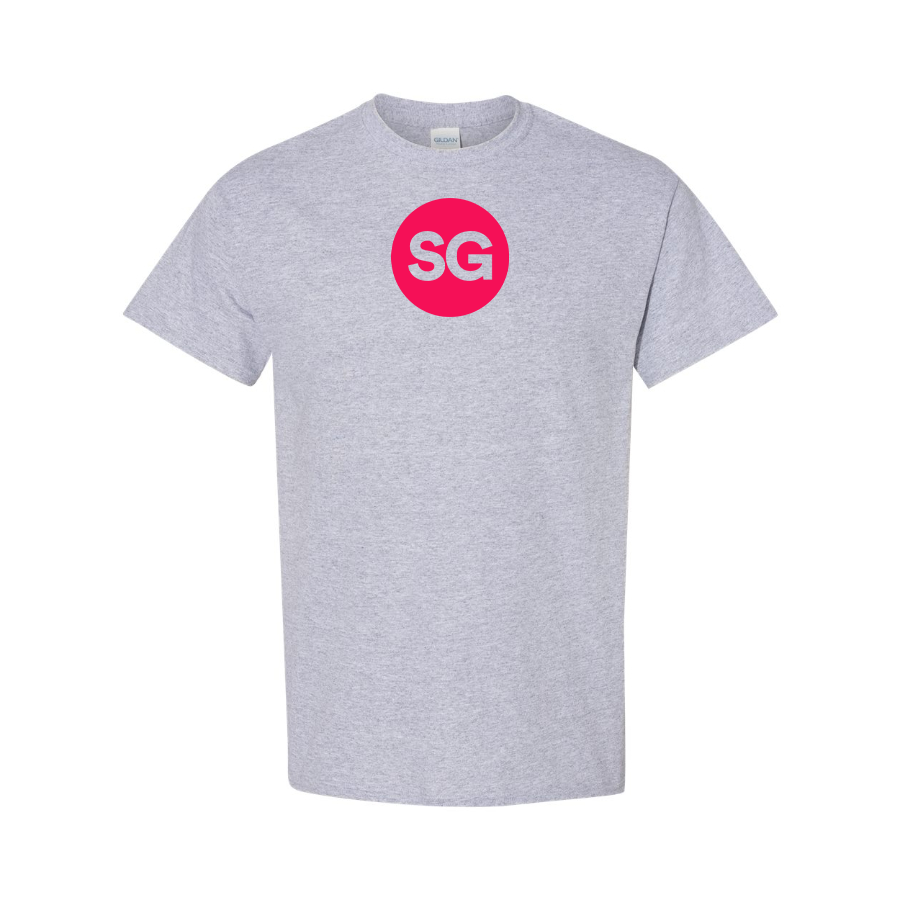 Men's Sofiagray Logo Cotton T-Shirt