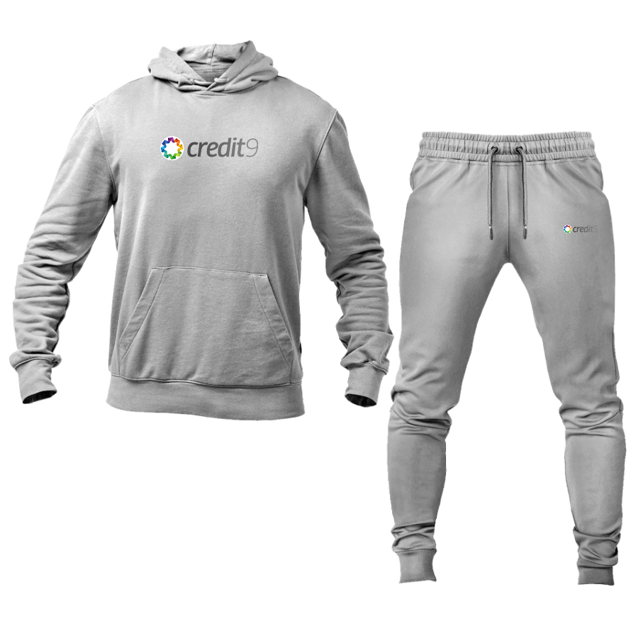 Men's Сredit9 Logo Hoodie Joggers Set