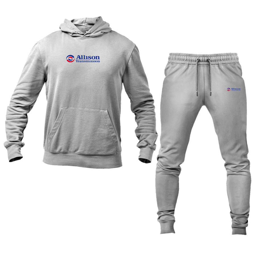 Men's Allison Transmission Logo Hoodie Joggers Set