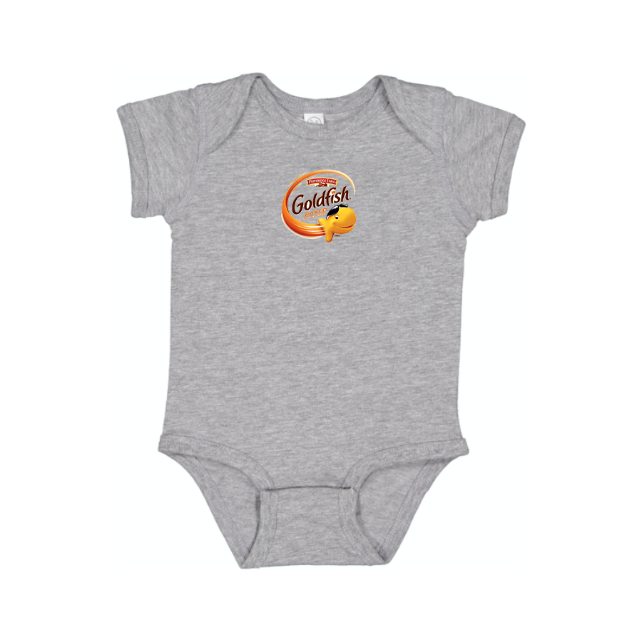 Goldfish Logo Baby Onesie Romper
