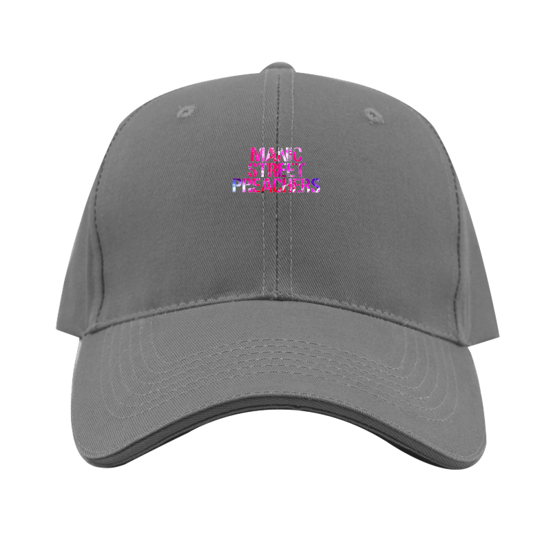 Manic Street Preachers Logo Dad Baseball Cap Hat
