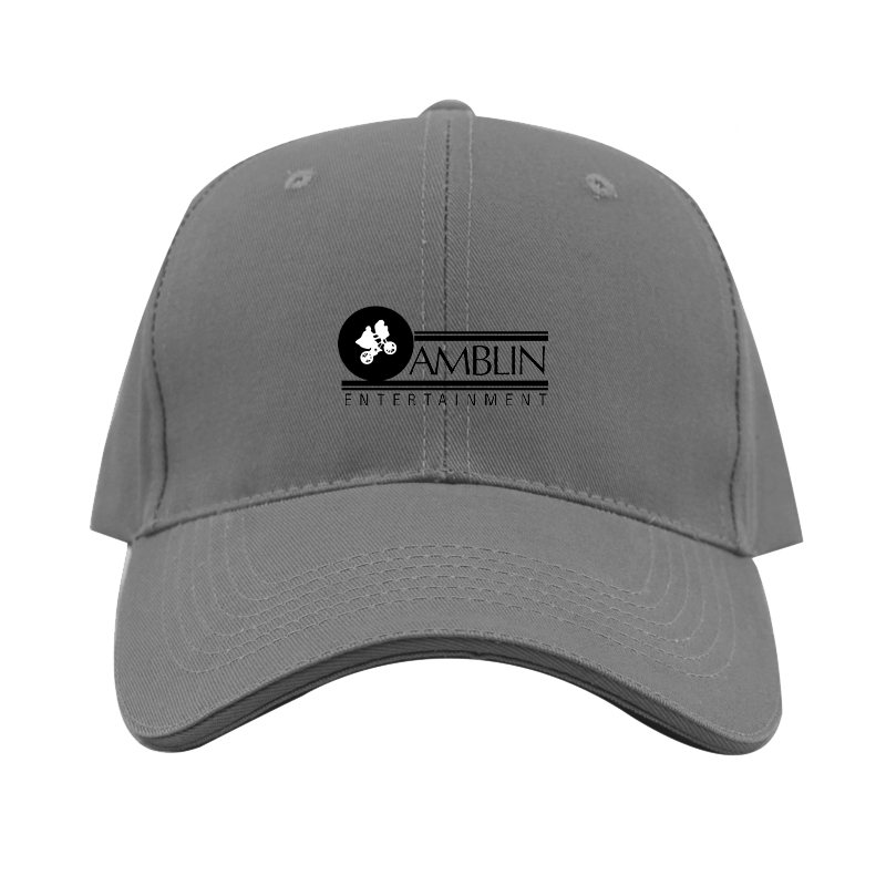 Amblin Entertainment Logo  Dad Baseball Cap Hat